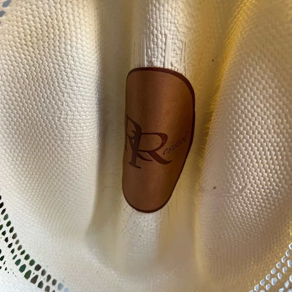 Maufrais Austin Resistol Straw Cowboy Hat Size 7 (22”) Cowgirl Western Boho